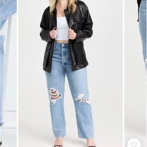 Agolde 90s jeans color Fall Out